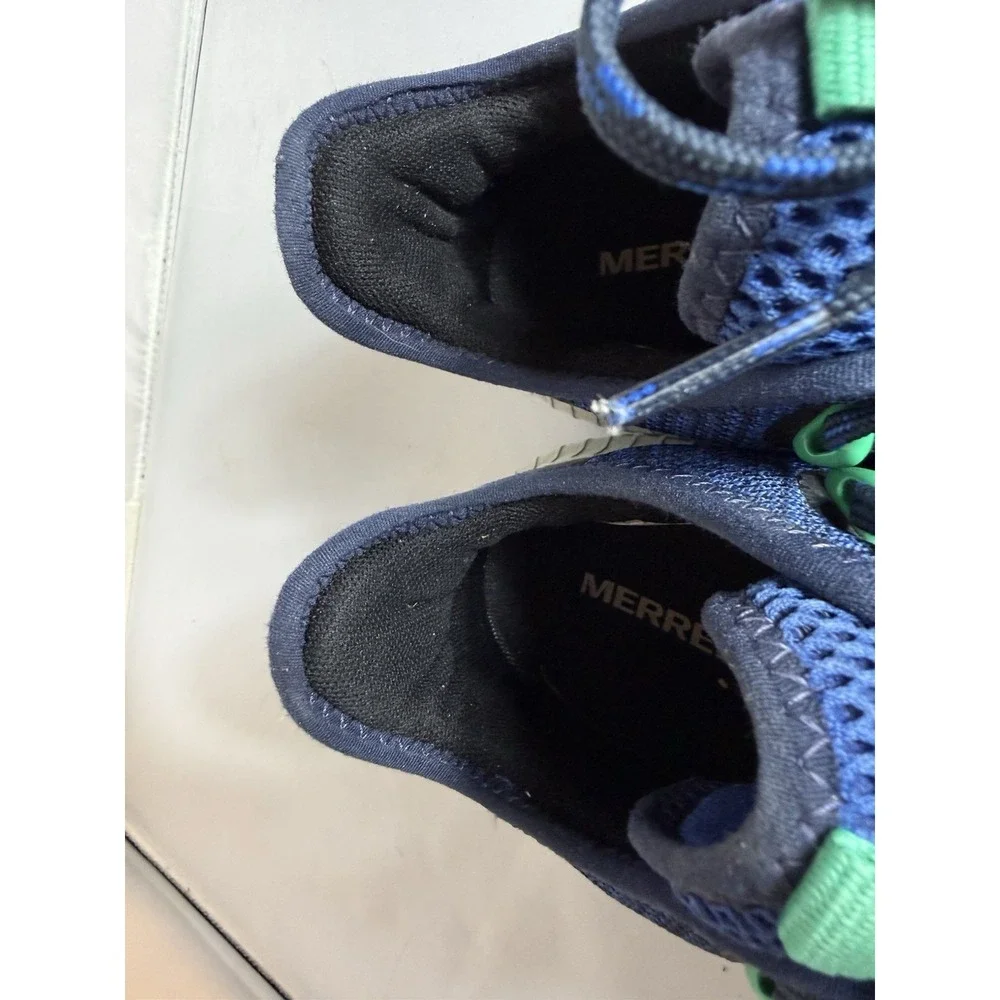 Merrell Bravada Hiking Shoes Women's 9 Storm Canal Blue Walking Trail #J033642